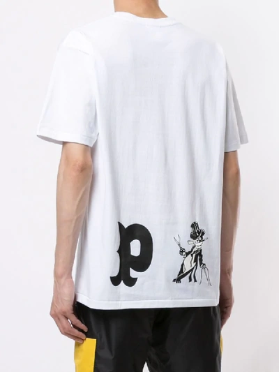 Shop A Bathing Ape 'panda' T-shirt In White