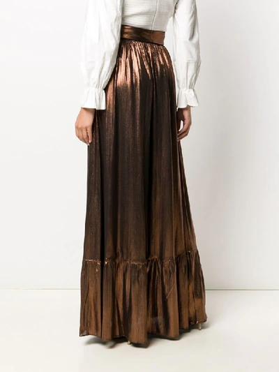 BELTED MAXI SKIRT