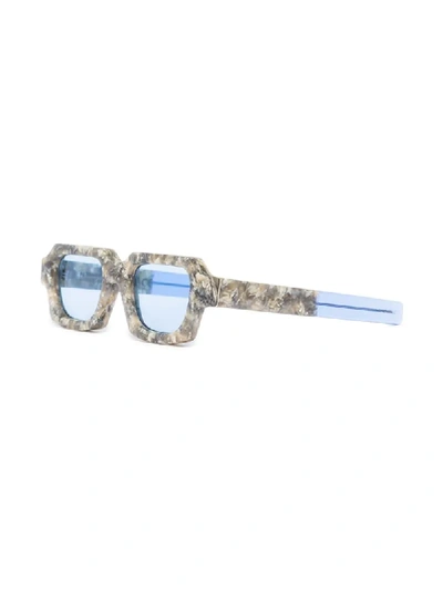 Shop A-cold-wall* X Rsf Caro Pebble Sunglasses In Grey