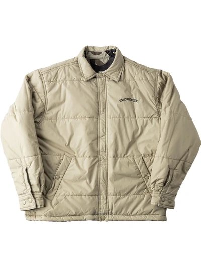 Reversible Puffy Work Jacket In Neutrals