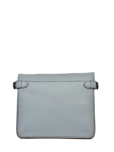 Shop Fendi Mini Flip Bag Light Blue