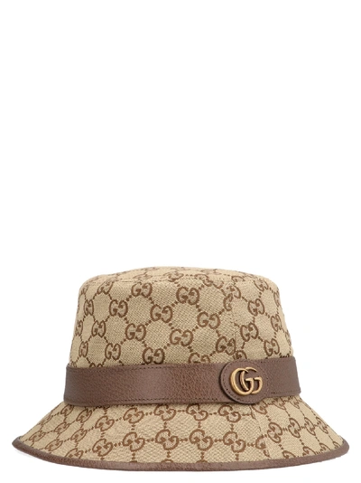 Shop Gucci Bucket Hat In Beige