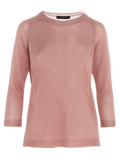 Shop Weekend Max Mara Milva Sweater In Pink