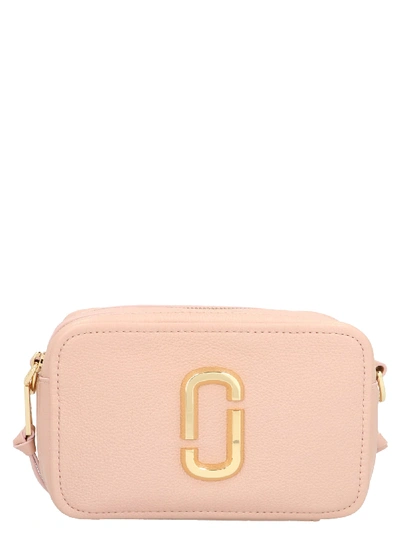 Shop Marc Jacobs The Softshot Pearlized Baag In Pink