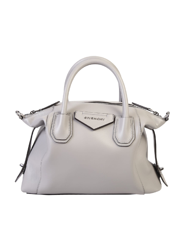 Givenchy Antigona Soft Small Bag In Grey | ModeSens