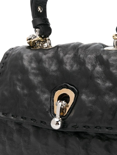 Shop Ermanno Scervino Mini Faubourg Bag In Black