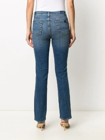 Shop 7 For All Mankind The Straight Soho Light Jeans In Blue