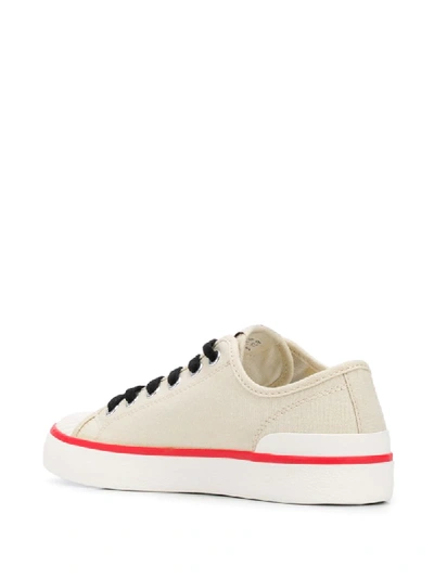 Shop Isabel Marant Binkoo Low-top Sneakers In Neutrals