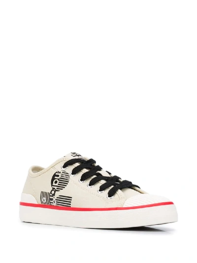 Shop Isabel Marant Binkoo Low-top Sneakers In Neutrals