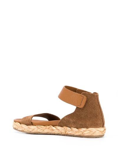 Shop Pedro Garcia Jaida 30mm Sandals In Brown