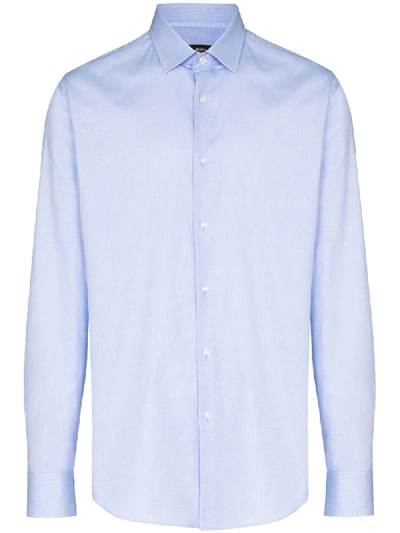 Shop Hugo Jesse Formal Shirt In Blue