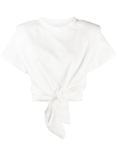Shop Isabel Marant Belita T-shirt In White