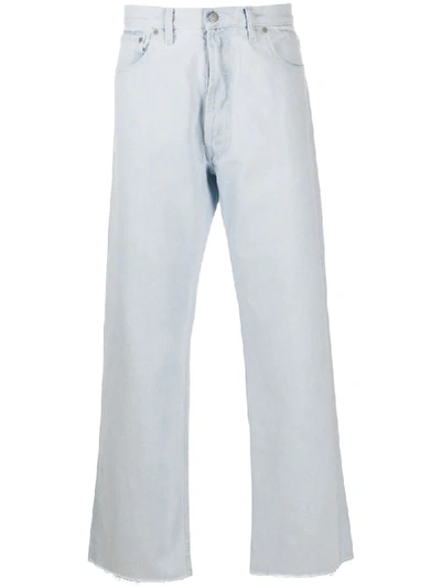 Shop Maison Margiela Straight-leg Jeans In Denim