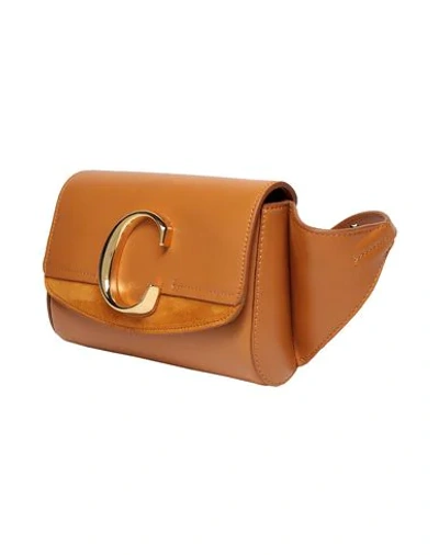 Shop Chloé Bum Bags In Tan