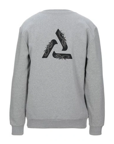 Shop Alyx Sweatshirts In Light Grey