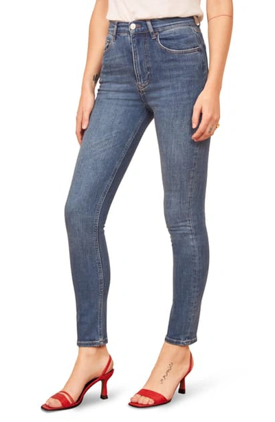 Shop Reformation High & Skinny Jeans In Destin