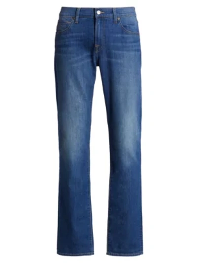 Shop 7 For All Mankind Slim Straight-leg Jeans In Topanga