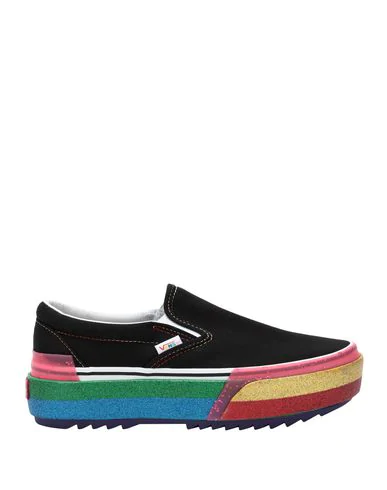 rainbow vans platform