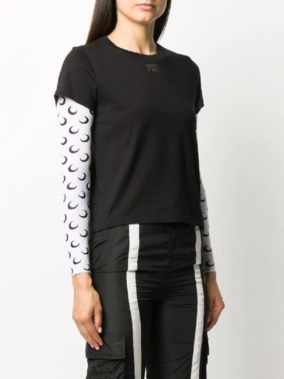 Shop Alexander Wang T Jersey T-shirt In Black