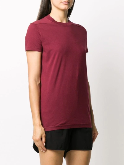 Shop Rick Owens Drkshdw Jersey T-shirt In Red