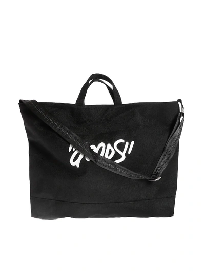 Shop Off-white Quote Tote Bag In Black