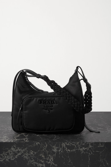 prada macrame bag