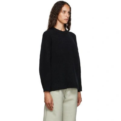 Shop 3.1 Phillip Lim / フィリップ リム 3.1 Phillip Lim Black Wool Crewneck Sweater In Ba001 Black