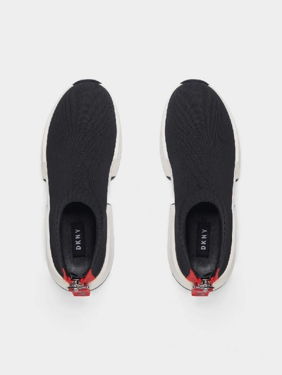 Shop Donna Karan Dkny Women's Marcel Slip-on Sneaker - In Black