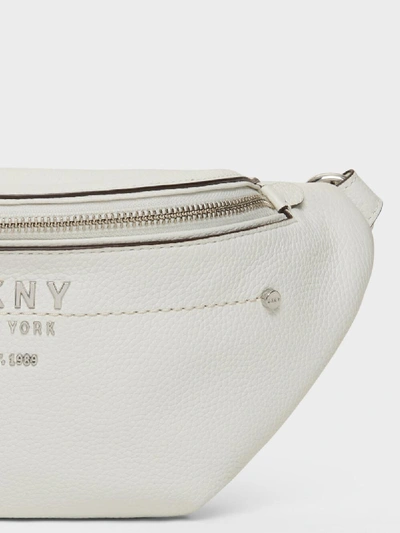 Shop Donna Karan Thompson Belt Bag In White