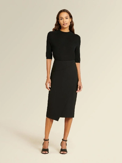 Shop Donna Karan Women's Asymmetrical Skirt - In Black