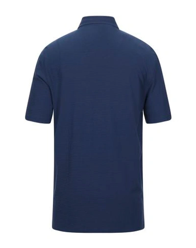 Shop Ermenegildo Zegna Polo Shirt In Blue