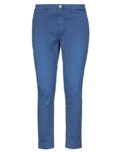 Shop Aglini Pants In Blue