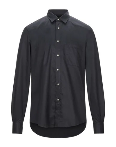 Shop Low Brand Shirts In Steel Grey