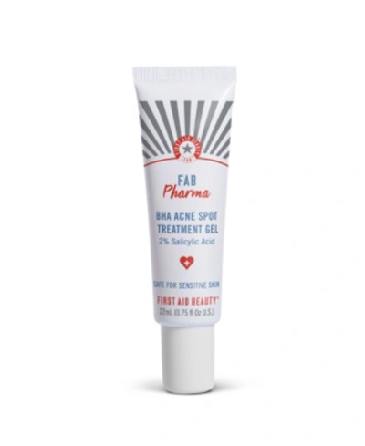 Shop First Aid Beauty Fab Pharma Bha Acne Spot Treatment Gel 2% Salicylic Acid, 0.75 Fl Oz.