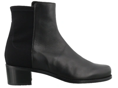 Shop Stuart Weitzman Reserve Easy On Ankle Boots In Black