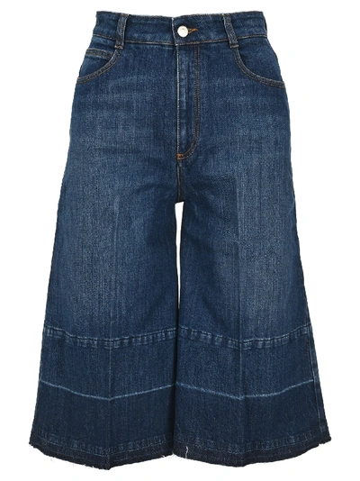 Shop Stella Mccartney Culotte Jeans In Blue