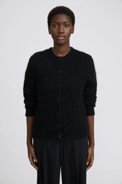 Filippa K Freya Mohair Cardigan In Black | ModeSens