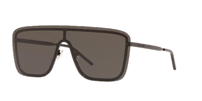 Shop Saint Laurent Unisex Sunglasses Sl364 In Black