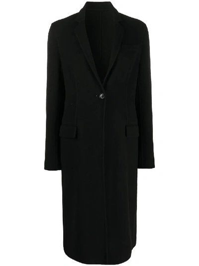 Shop Marni Cashmere Single-button Coat In Black