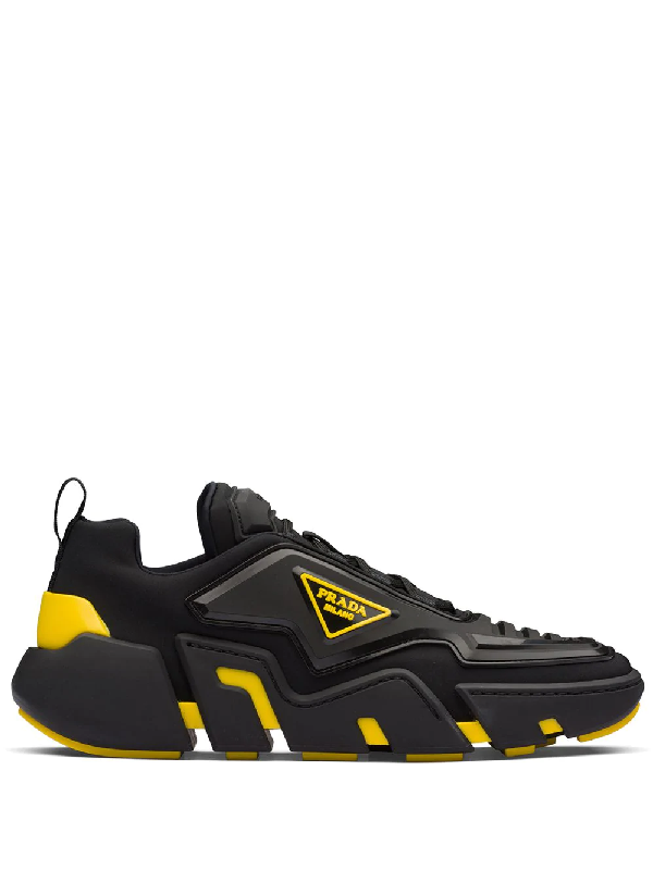 prada techno stretch sneakers