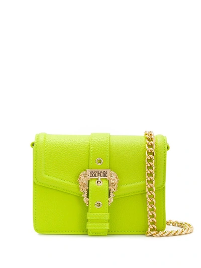 Shop Versace Jeans Couture Cross Body Bag In Green