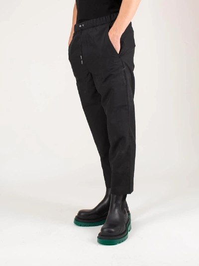 Shop Oamc Drawcord Pant Black