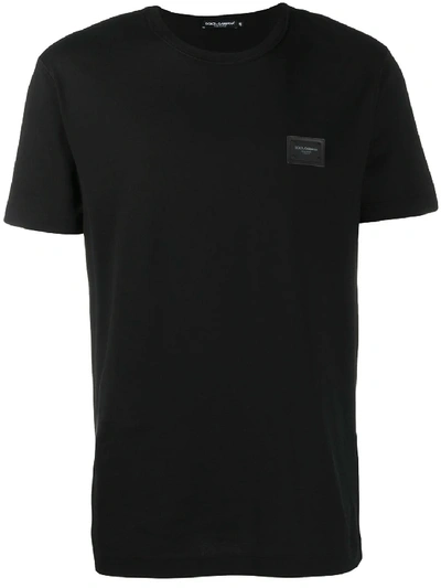Shop Dolce & Gabbana T-shirt Logo Black