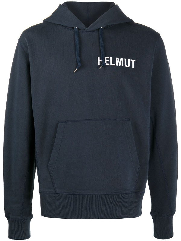helmut lang light blue hoodie