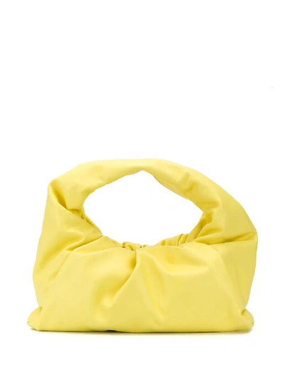Shop Bottega Veneta The Shoulder Pouch Bag In Yellow