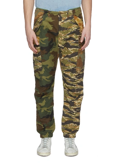 Shop R13 Camouflage Print Cargo Pants In Multi-colour