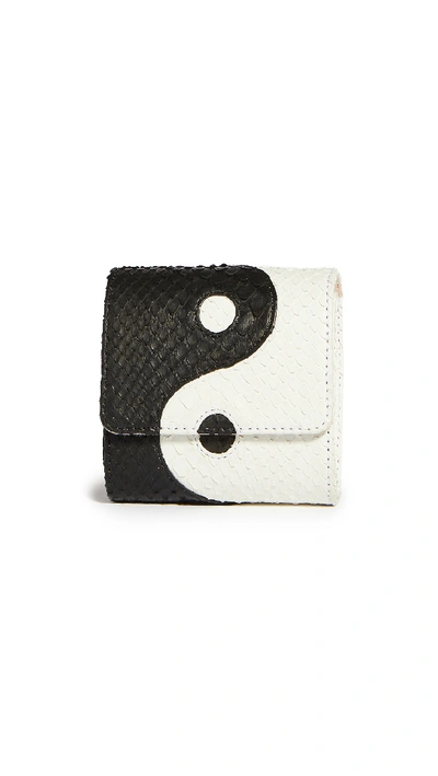 Shop Gelareh Mizrahi Wallet On A Chain In Yin Yang
