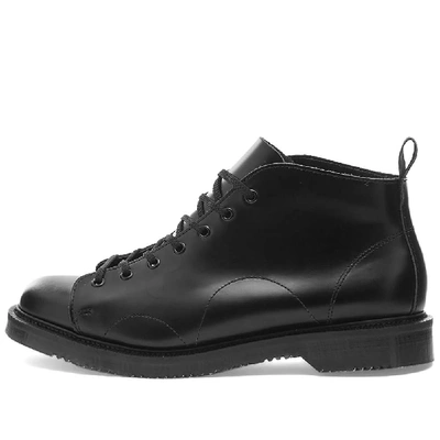 Fred Perry X George Cox Leather Monkey Boot In Black | ModeSens