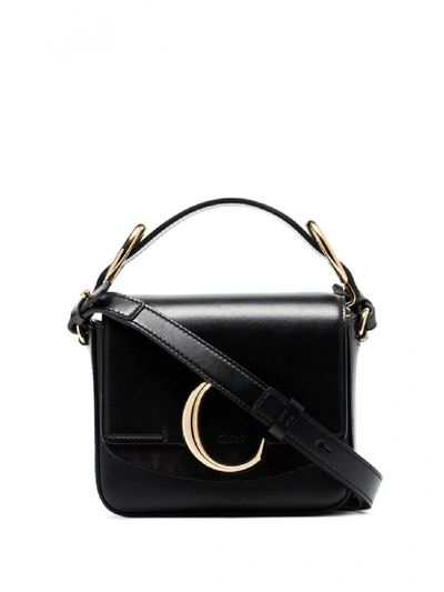 Shop Chloé C Leather Mini Bag