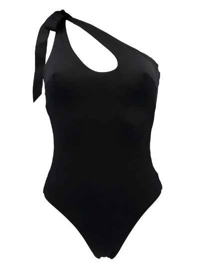 Shop Zimmermann Empire Teardrop Swimsuits In Black